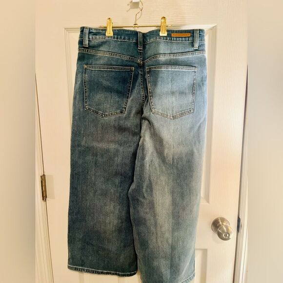 Soft Surroundings Cropped Wide Leg Jeans NWT - Picture 5 of 5